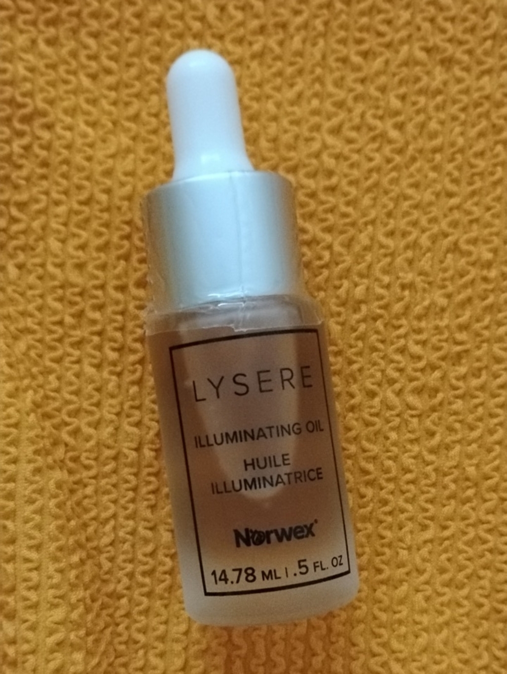 Norwex Lysere Illuminating Oil 0.5 fl oz Facial Serum Blend NEW Sealed - No Box